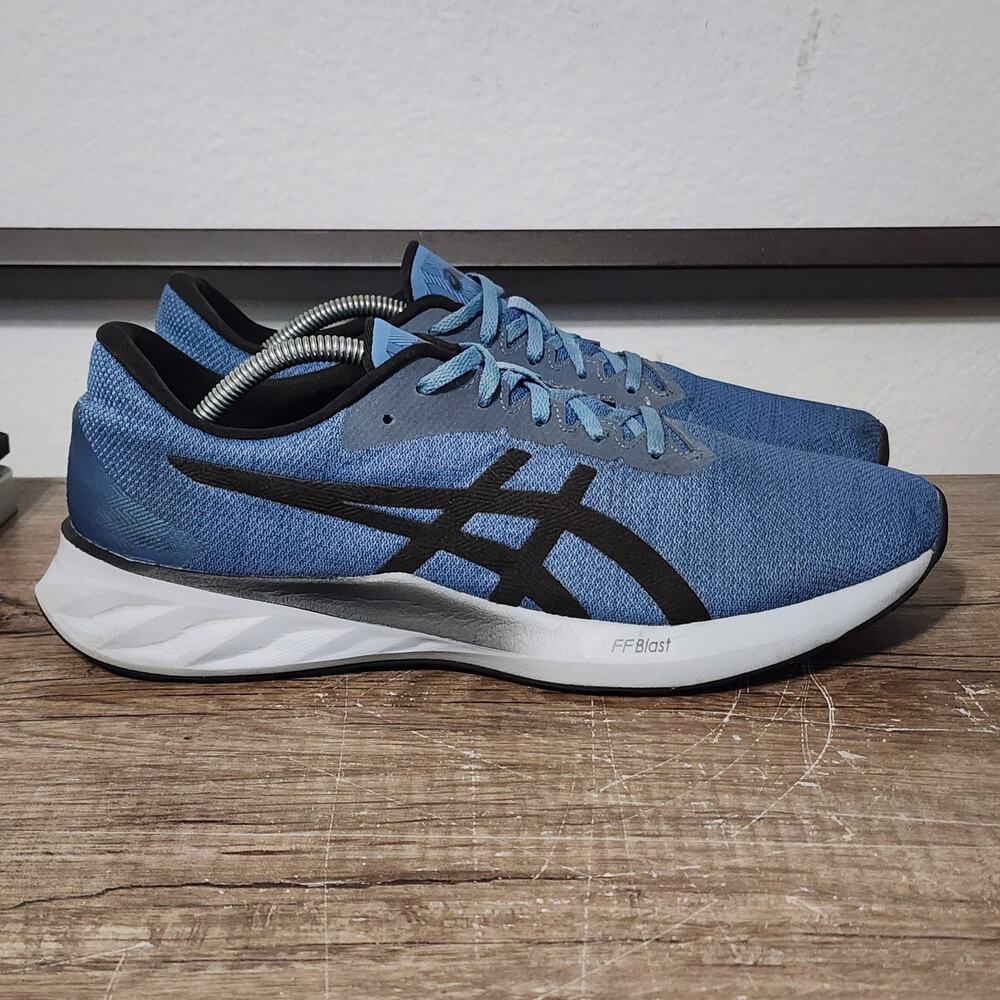 Asics Roadblast Men's Athletic Running Shoes Sneakers Size 11.5 Blue - Picture 3 of 9